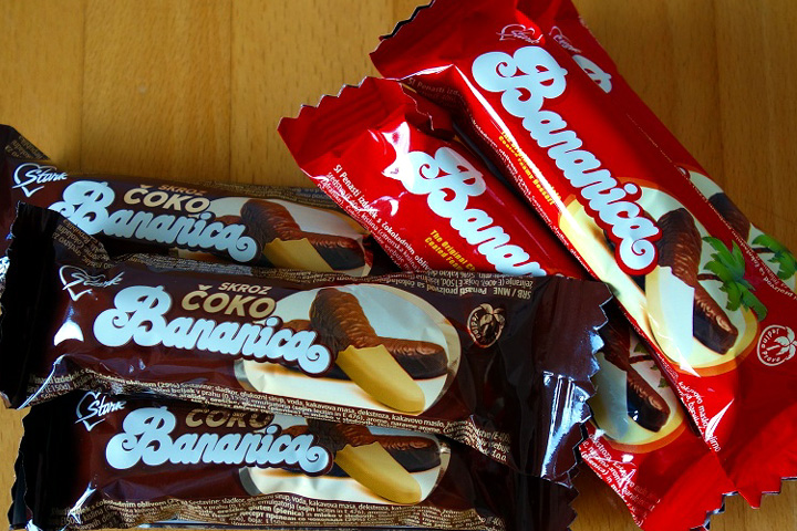 セルビアのお菓子メーカー・シュタルクのバナニツァ