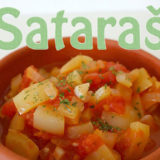 【セルビア料理のレシピ・動画】サタラシュの作り方（Sataraš）