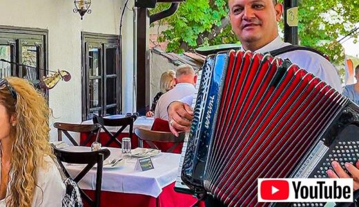 ジプシーの生演奏とセルビア料理 “Tri šešira”【動画】