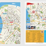 ベオグラードの観光／レストラン・お土産店の地図