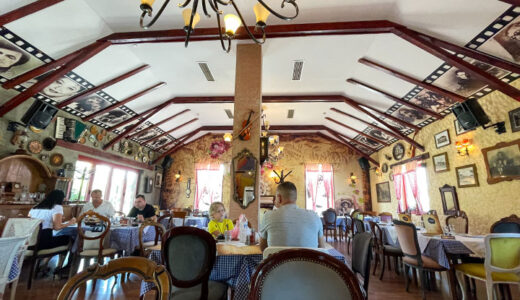 Gastro Park内のセルビア料理レストラン “Kolubara u Šoru”